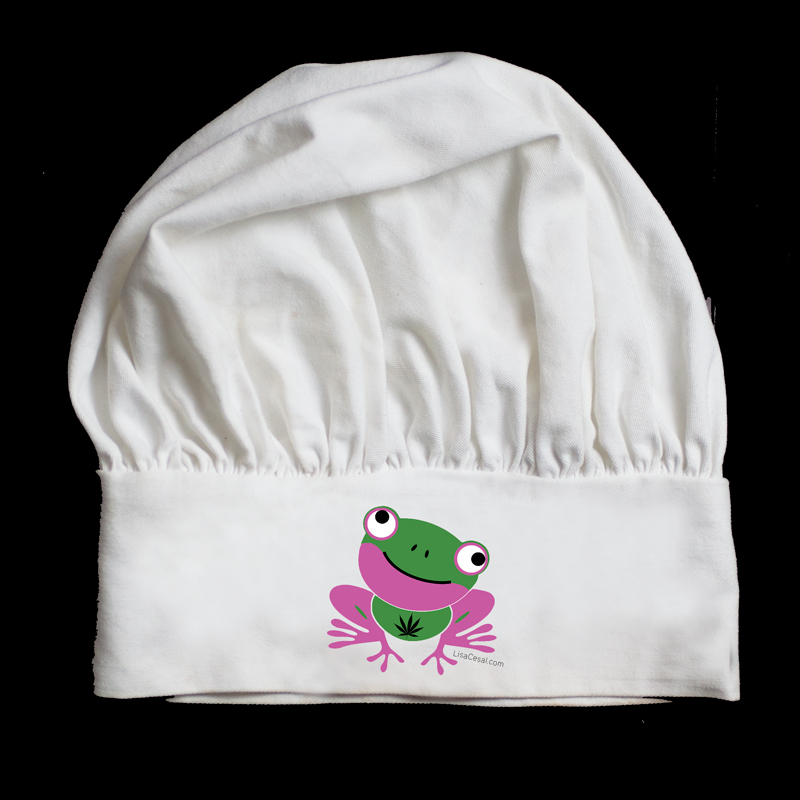 Chef Hat 420 Frog